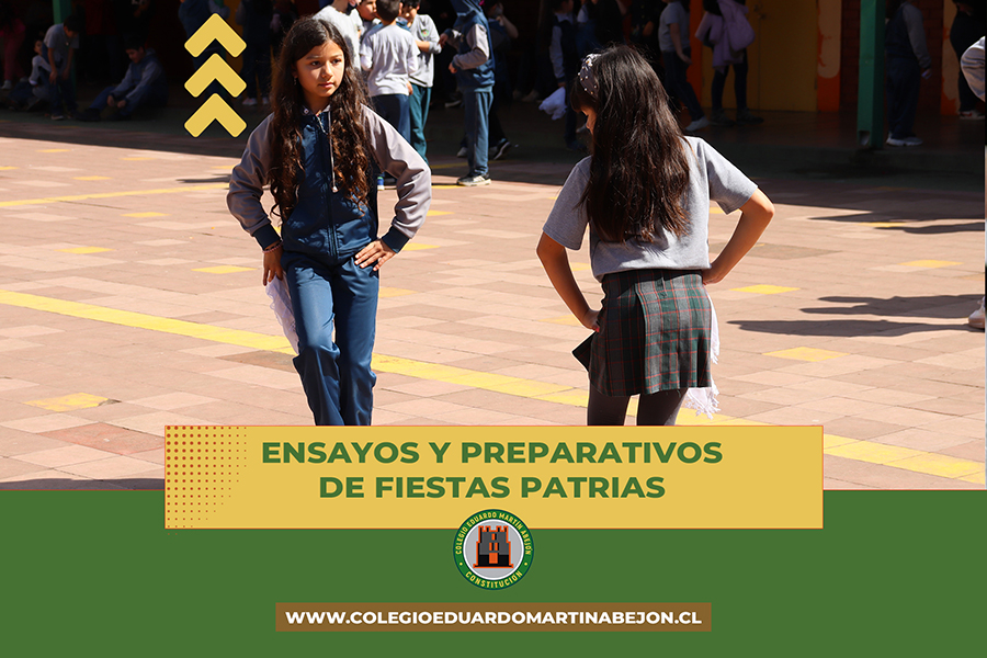 ENSAYOS Y PREPARATIVOS DE FIESTAS PATRIAS min 2023