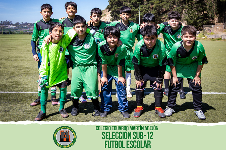 SELECCIÓN SUB 12 FÚTBOL ESCOLAR