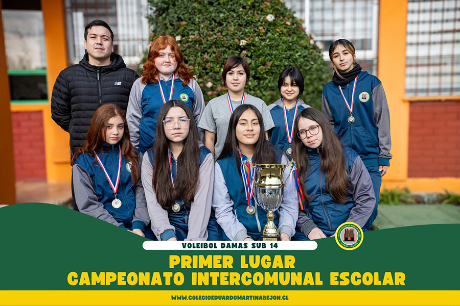 primer campeonato intercomunal escolar voleibol CEMA 2026