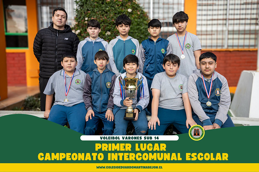 primer campeonato intercomunal escolar voleibol CEMA 2026 2