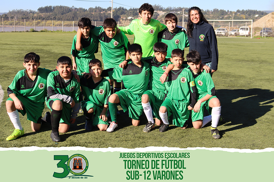 TORNEO DE FÚTBOL SUB 12 VARONES 2024 min